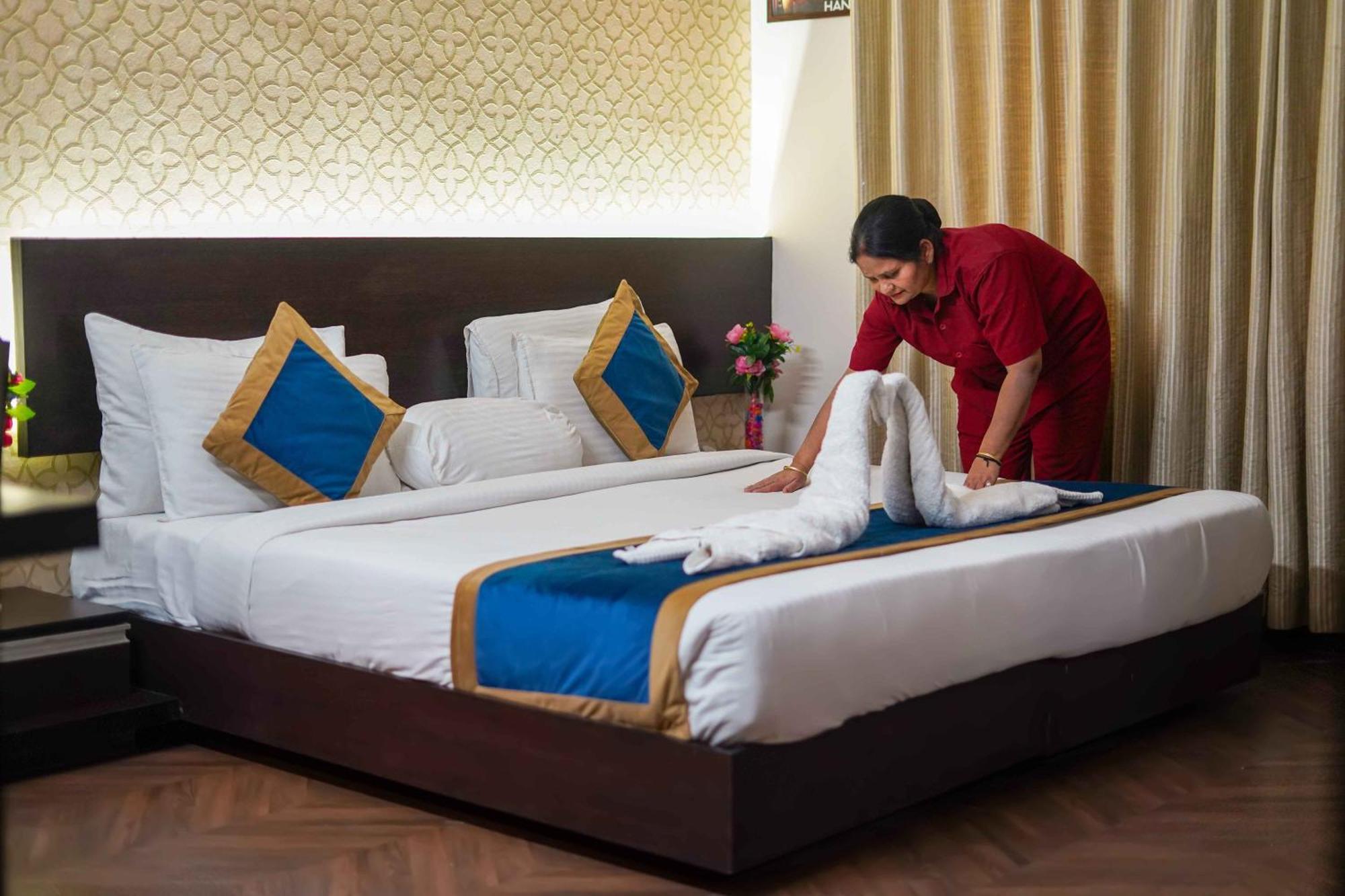 Woodapple Residency Nowe Delhi Pokój zdjęcie